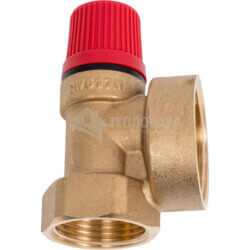 Клапан предохранительный для отопления 3 бар, 1" x 1 1/4" ROMMER