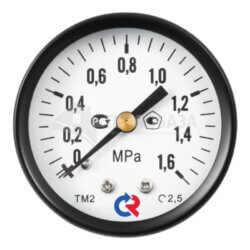 Манометр осевой (0-0,6 МПа), d=63 мм, G1/4", ТМ-310Т, РОСМА